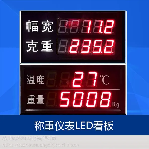 LED显示屏事业单位时钟显示生产管理电子看板监控显示屏挂墙上