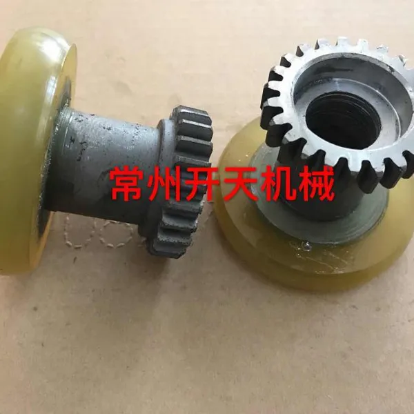常州开天 销售各种大六梭圆织机配件 推梭器 62mm高被动轮
