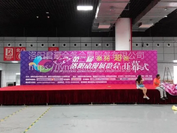 洛阳舞台出租租赁 大屏灯光线阵音响双十五寸音响桁架