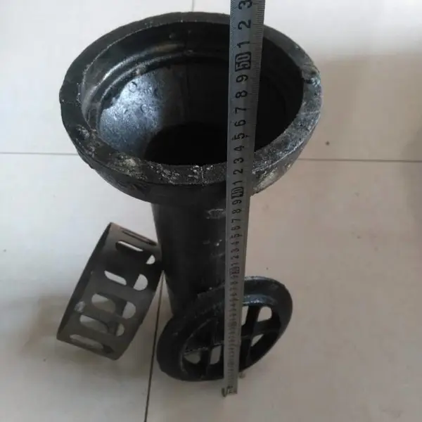 专业铸造泄水管 友瑞牌桥梁铸铁泄水管 DN100铸铁排水管道 焊接碳钢雨水斗
