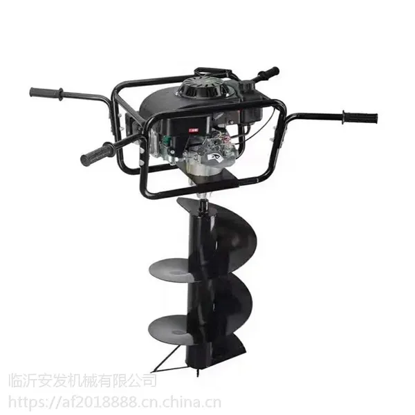 便携式地钻挖坑机 手推式钻地打坑机图片 供应小型挖坑植树机