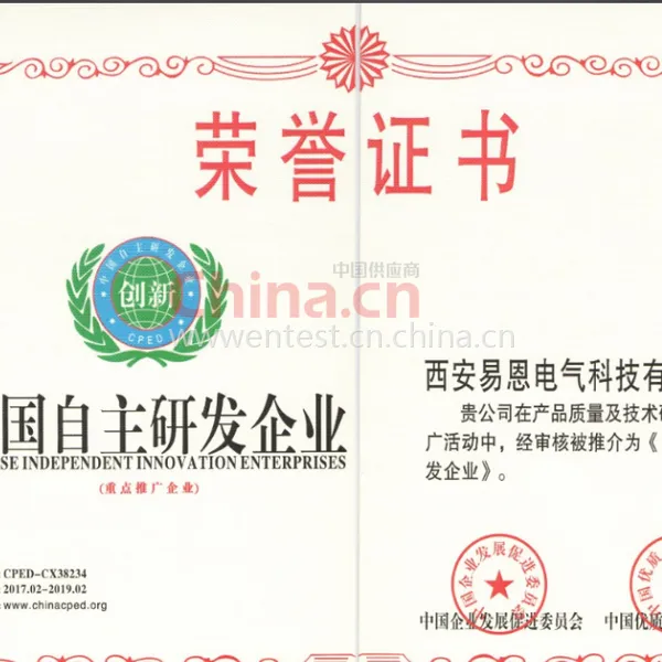 中国自主研发企业