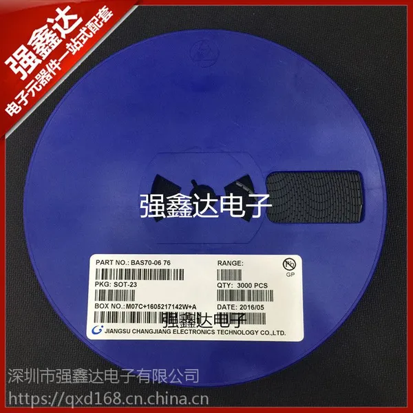 ���� Ф�ػ������� BAS70-06 76 SOT-23 ��װ ԭװ��Ʒ��3K/�̣�