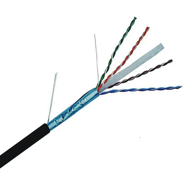 供应汉力通信用 SFTP CAT6A网络线