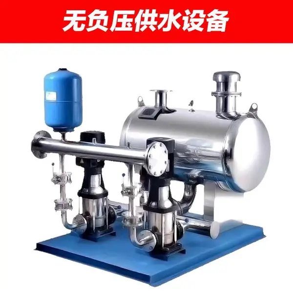 万成供应不锈钢无负压给水设备变频恒压供水设备WCWG18-60/2