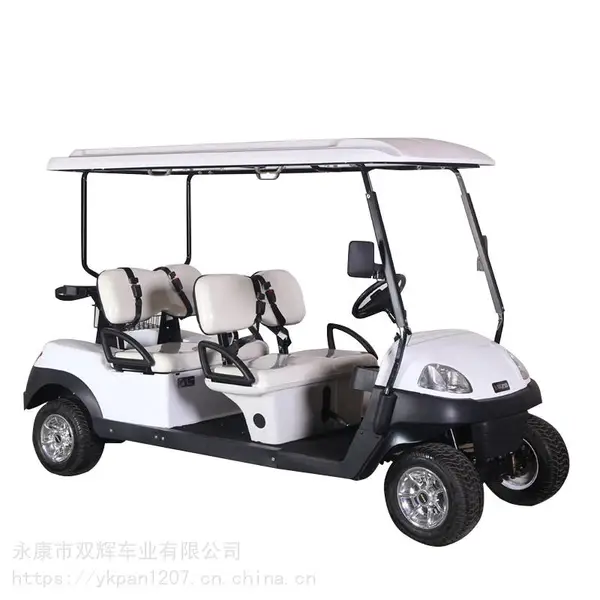 豪华电动观光车,高尔夫球车,看房车,酒店接待车