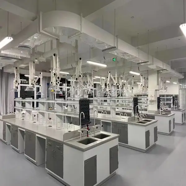 江北不锈钢实验桌 实验桌工作台 实验台柜通风柜设计 生物实验台