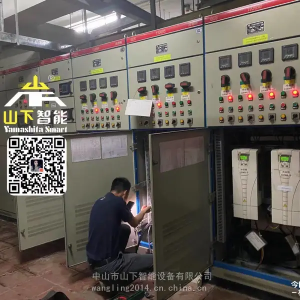 上门维修冷却ABB变频器ACS510系列ACS510-01-025A-4无法启动11KW电机短路故障