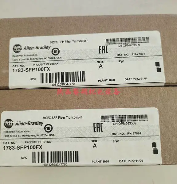 AB网络光纤1783-SFP100FX