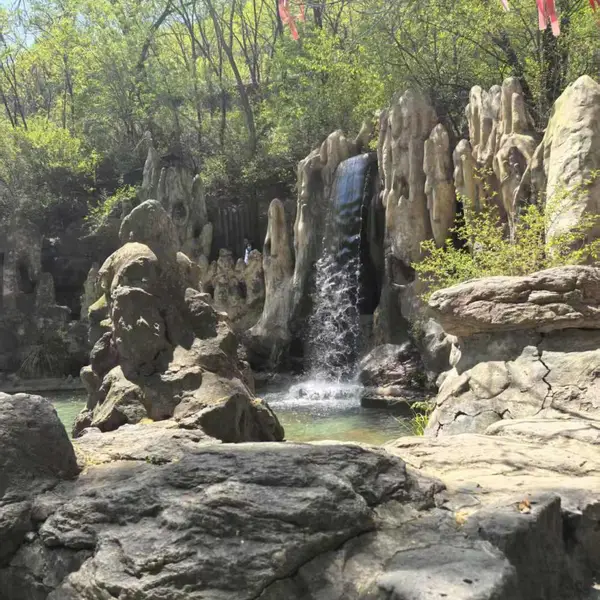山西 小型假山 三维立体造型 真石贴面工艺 源头厂家
