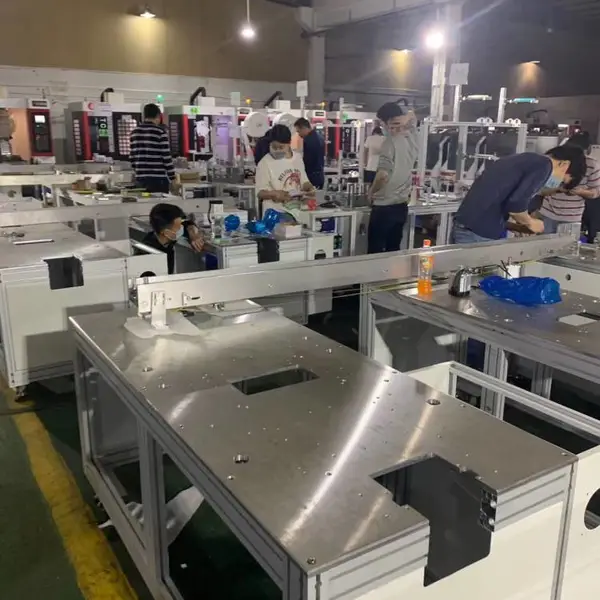 专业生产外耳带全自动一拖二一次性口罩机,高效 稳定 可靠