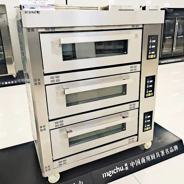 美厨商用电烤箱 MGE-3Y-6B工程B款三层电烤箱 烘焙店三层六盘电烤箱