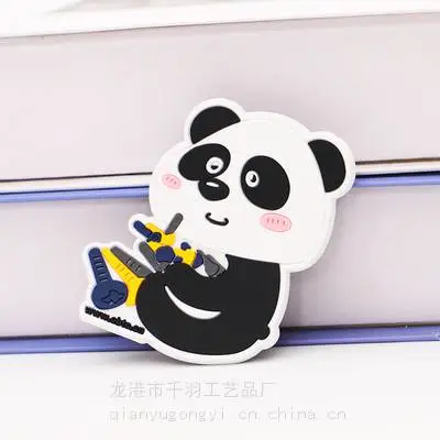 文创软胶装饰卡通开瓶器冰箱贴磁吸礼品景区早教学校纪念品定制