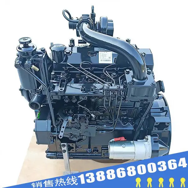 进口康明斯B3.3直列四缸涡轮增压发动机总成 B3.3-C65