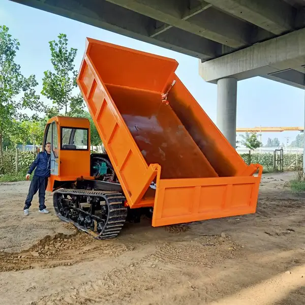 小型工程履带运输车 柴油农用履带山地车 履带自卸车厂家