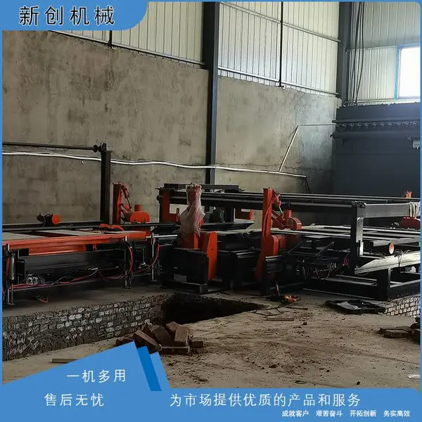 新创全自动烟道板成型机 建材生产线机械设备