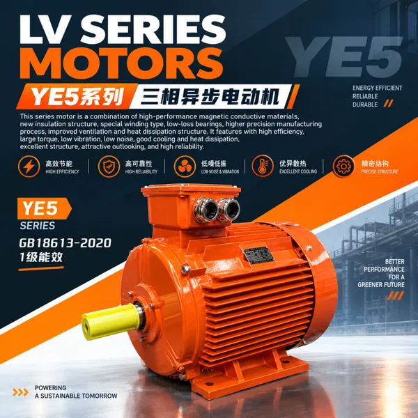 ZODA中达YE5系列IE5超高效三相异步电动机