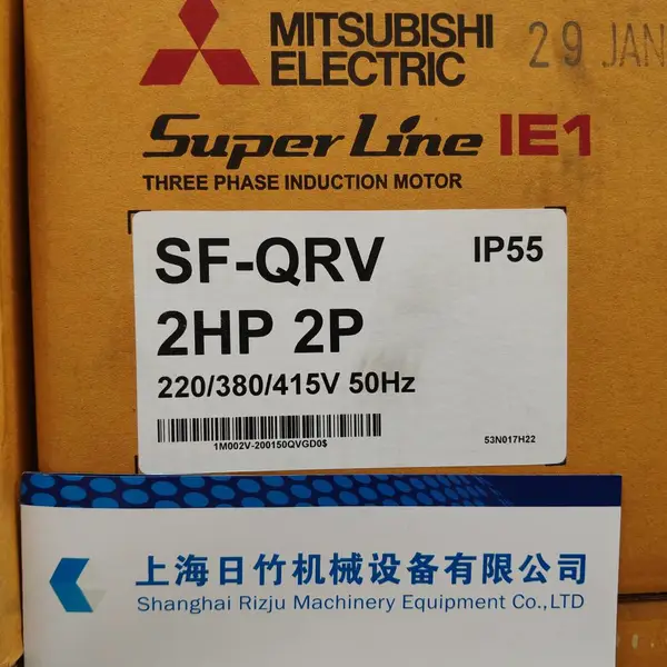 三菱电机SF-QRV 1.5KW/2P法兰安装风机水泵配用