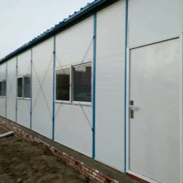 青岛简易活动板房厂家批发 工地用祈虹彩钢板房