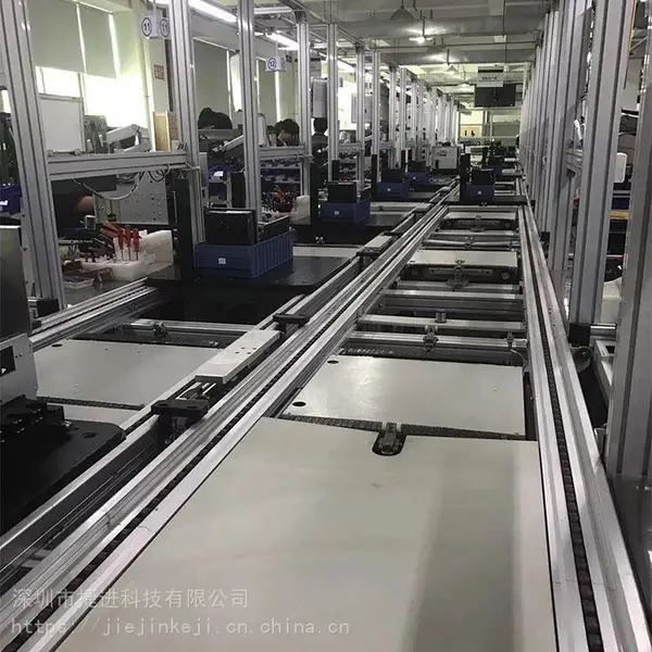 公交投币机装配线组装铝型材热流道温控箱隧道炉倍速链总装流水线