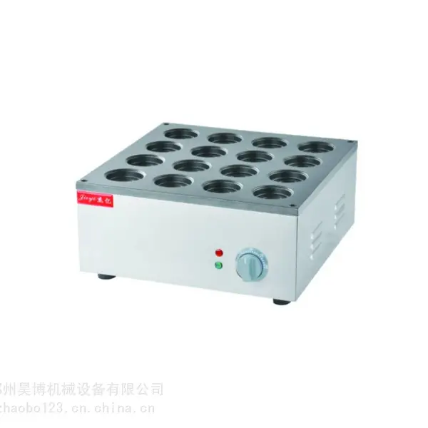 广州杰亿FY-2233A商用16孔电热红豆饼机(铝板) 工厂直发