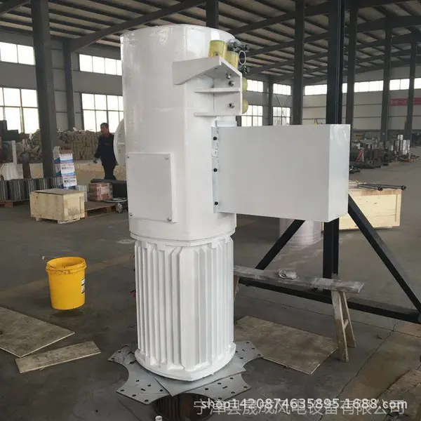厂家供应晟成FD7.0-10.0大型风力发电机10KW380V风力发电机组含15米独立杆