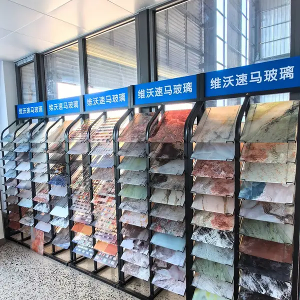 按图加工定制高温外墙彩釉丝印玻璃斜边工艺钢化玻璃倒边打孔