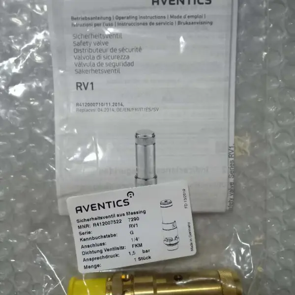 Aventics单向阀德国分气块R412005438 R412005439 R412005440