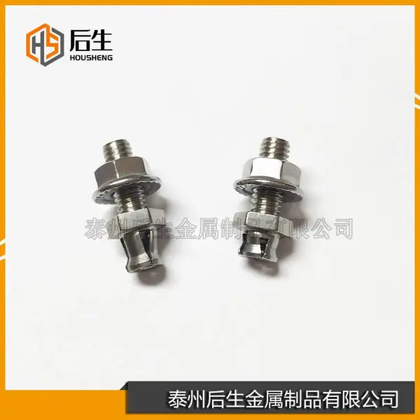 旋进式背栓 陶瓷板背栓螺丝 玻化砖膨胀螺丝螺栓 M6X7