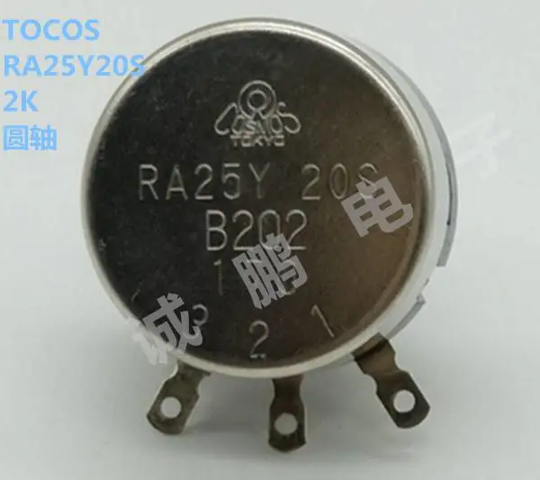 日本TOCOS电位器 RA25Y20S-B202线绕电位器