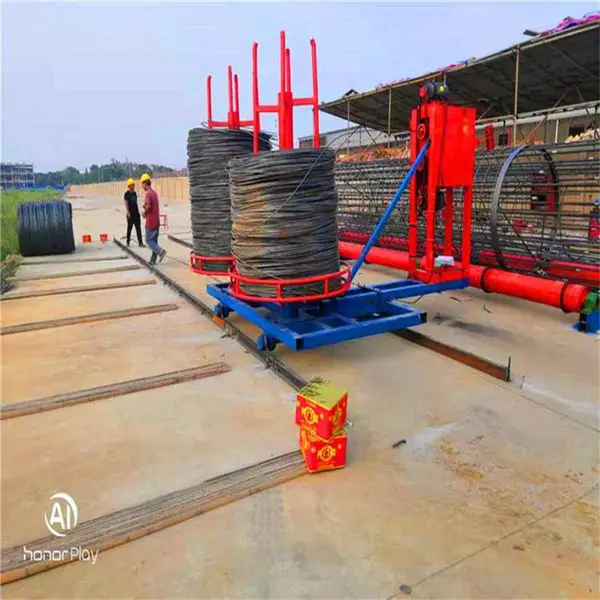 钢筋笼绕筋机滚焊机套丝打磨生产线山东巨力有质保有售后质量好