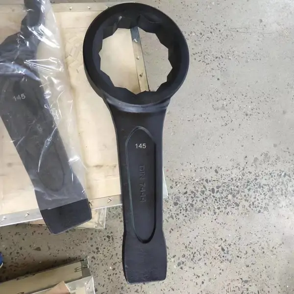 拓开防爆工具, 钢制敲击梅花扳手,单头呆扳手,风动压夜套筒头,美式敲击扳手 加力杆梅花扳手
