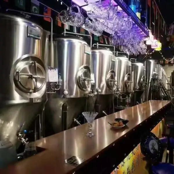 酒厂原浆精酿啤酒设备供应厂家 日产1-30吨大小型啤酒设备