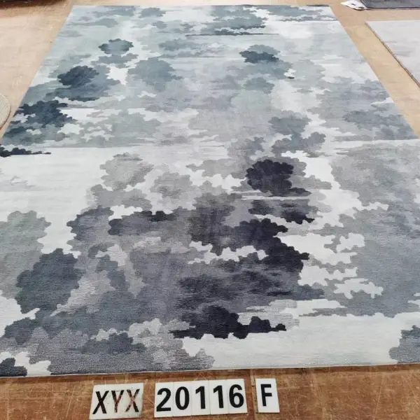 定制手工羊毛地毯 腈纶加厚地毯