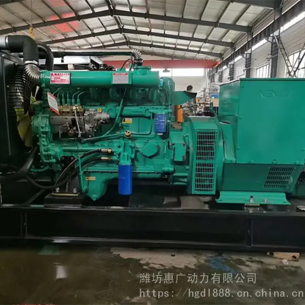 潍柴150KW千瓦无刷柴油发电机组 橡胶轮胎厂备用低噪音发电机