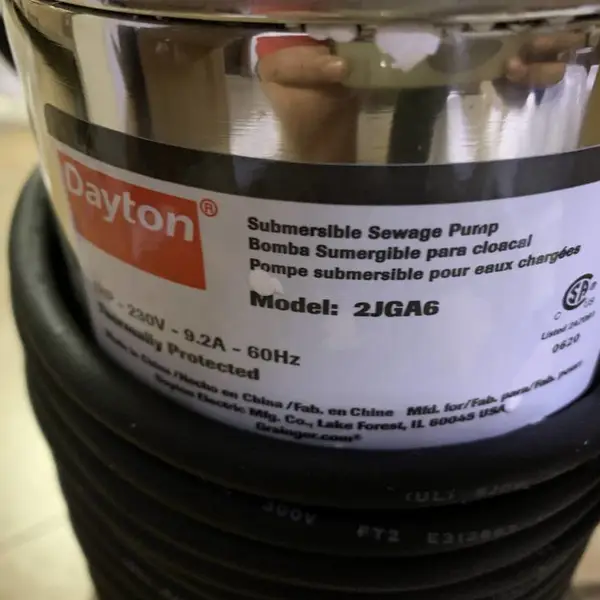 ��Ӧ����DAYTON Ǳˮ�� 2JGA6