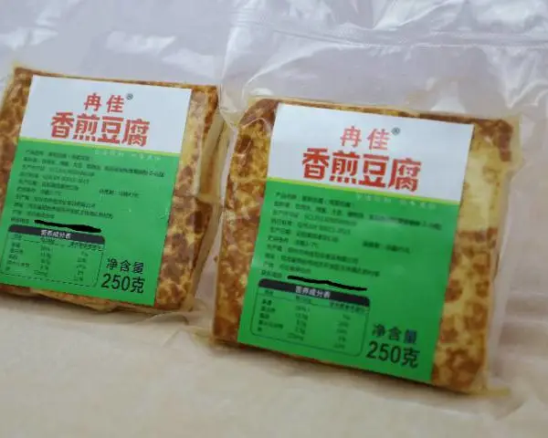 邢台定制风味香煎豆腐 冉家豆业供应