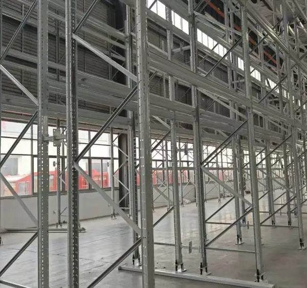 河南开封冷链仓储货架物流仓储货架原料库横梁货架冷轧钢