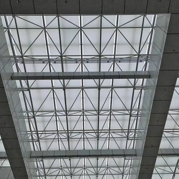 采光顶电动天棚帘 商场 酒店玻璃顶遥控遮阳帘 天幕帘 博开智能窗帘