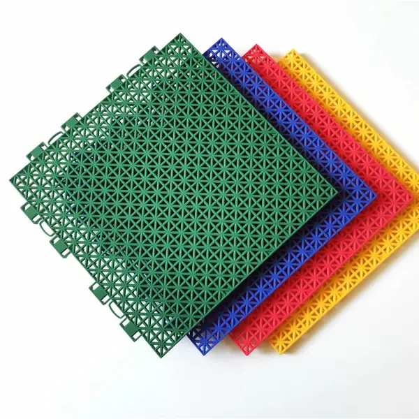 起跳(KITAO-TTM-1)跳跳米1代米字格悬浮式拼装运动地板250*250*12.5mm