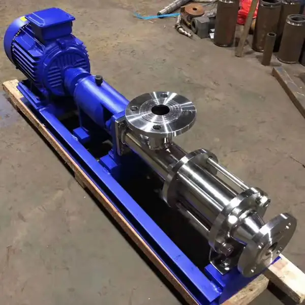 加药螺杆泵 FG20-1 0.75KW 螺杆自吸泵 不锈钢材质 贵州省众度泵业