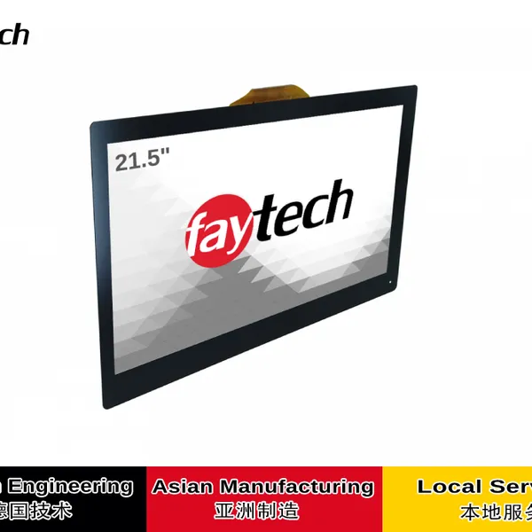 Faytech 飞帆泰全贴合 21.5 寸电容触控模组,触摸套件