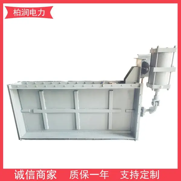 柏润手动快开挡板门防腐开关型挡板门锅炉烟囱挡板门