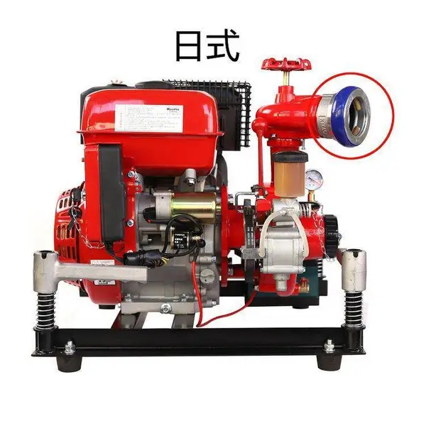 汽油型手抬式消防泵林灭火抽水泵JBQ5.2/8灌溉排涝抽水机