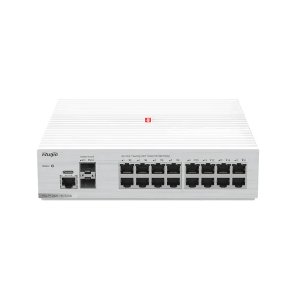锐捷RG-PF2920-16GT2XS 16口千兆以太全光网络入室交换机