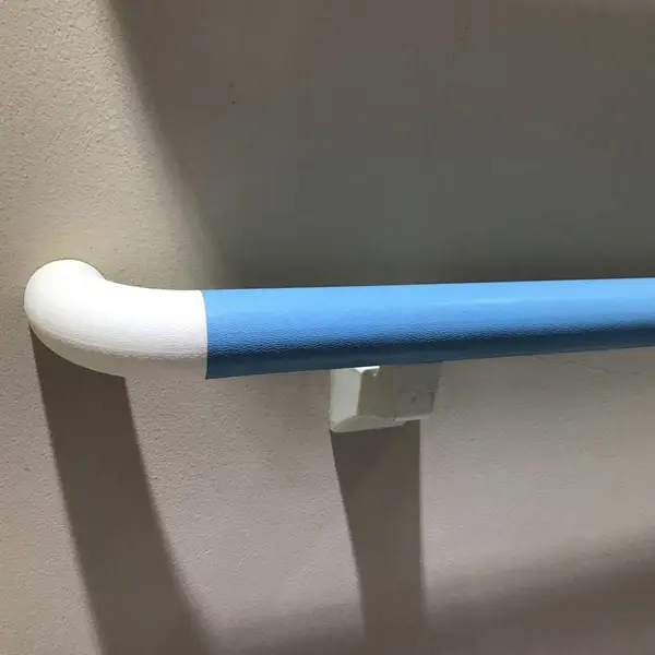 联升圆柱形防撞扶手 医院走廊PVC扶手 直径38mm素色木纹