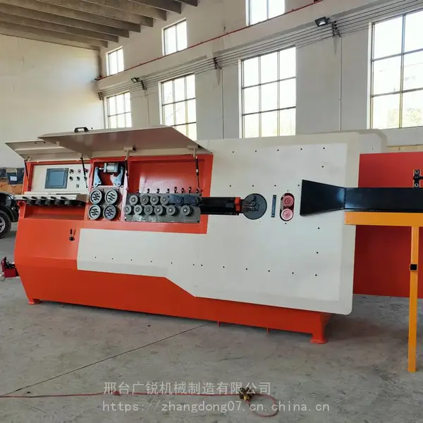 广锐5-14型 全自动钢筋弯箍机厂家 数控钢筋弯箍弯钩机 板筋机