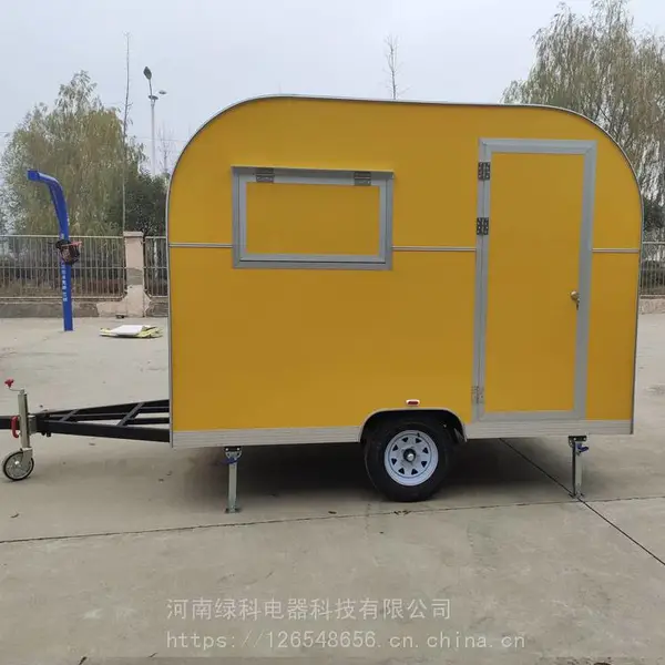 街景可移动快餐车_多功能拖挂式餐车_供应街景流动售卖车