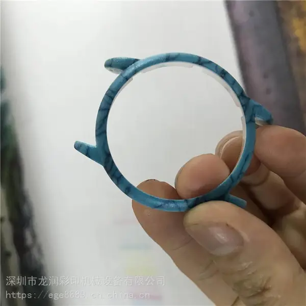 广东糖胶芭比玩偶头玩具彩印机 公仔娃娃头uv打印机