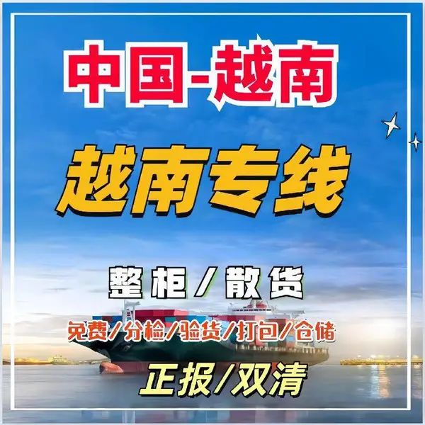 中国出口到越南全境 河内 胡志明 国际物流 大宗散货 陆运正报双清到门